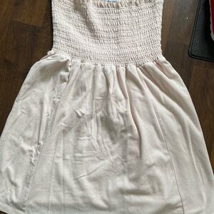 Juicy Couture Strapless Dress in Light Pink